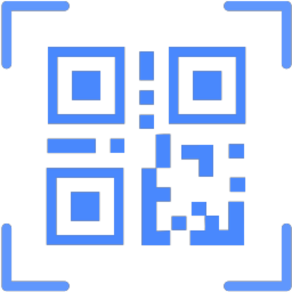 QR Code icône conception png