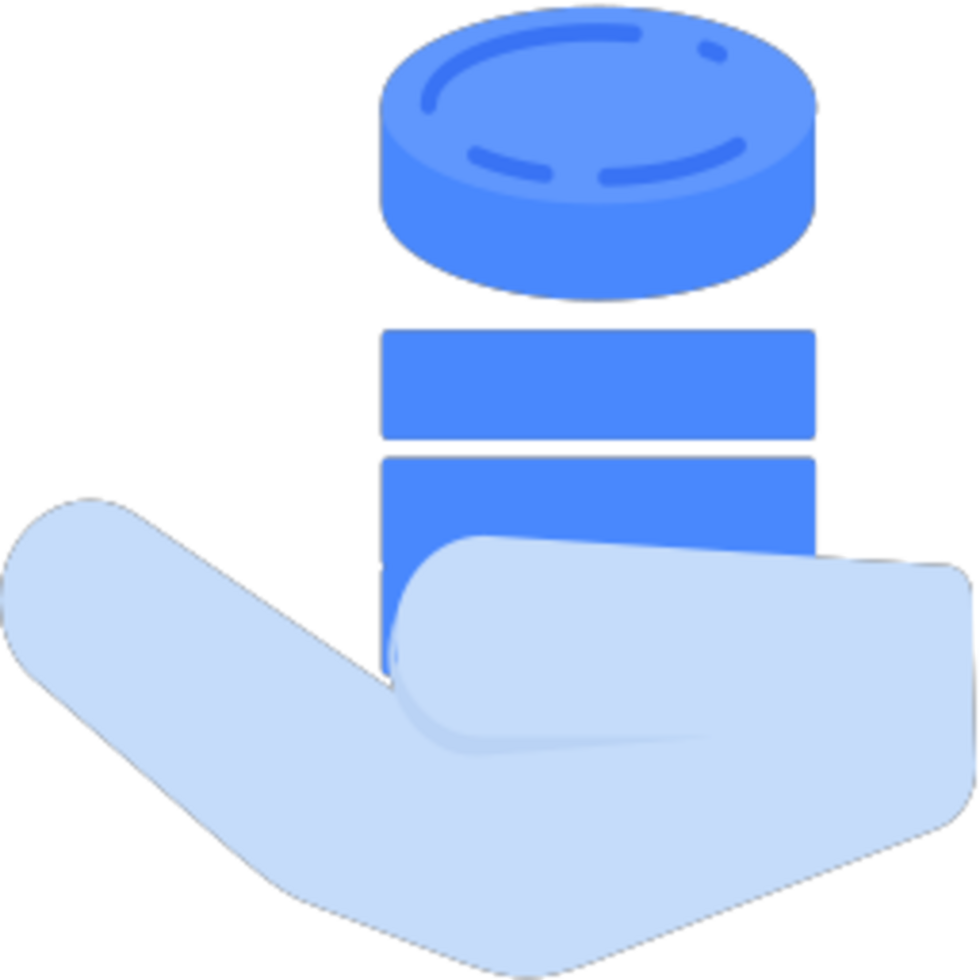 Receiving money icon design png