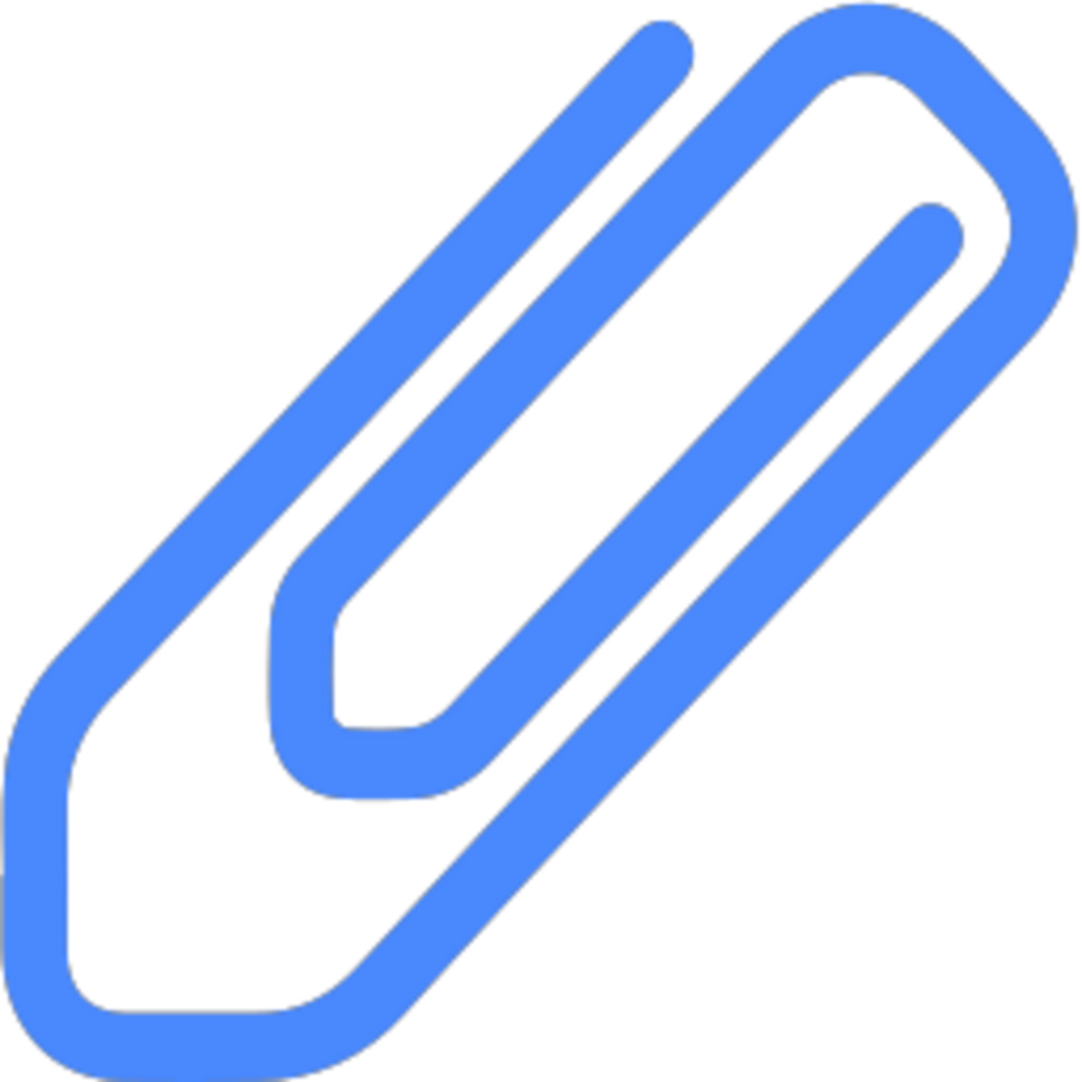 Paperclip icon design png