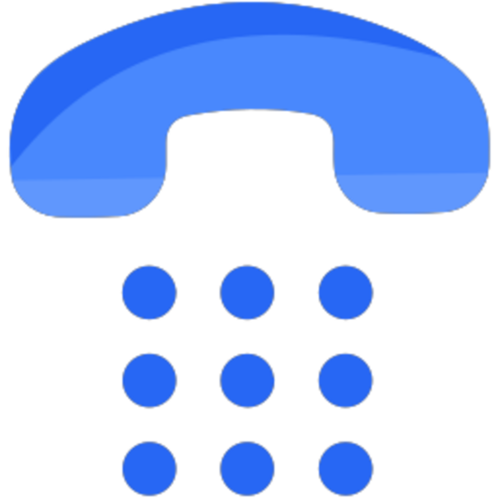 conception d'icône de téléphone png