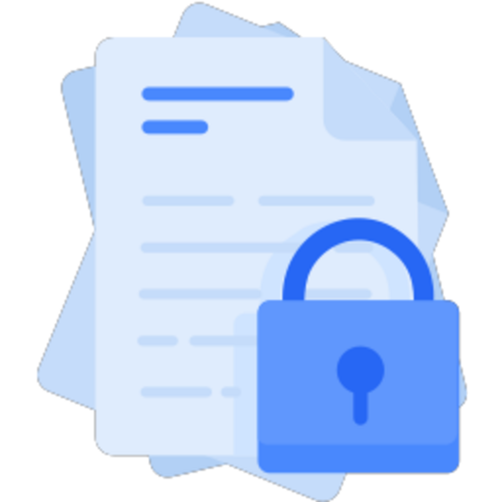 secure files icon design png