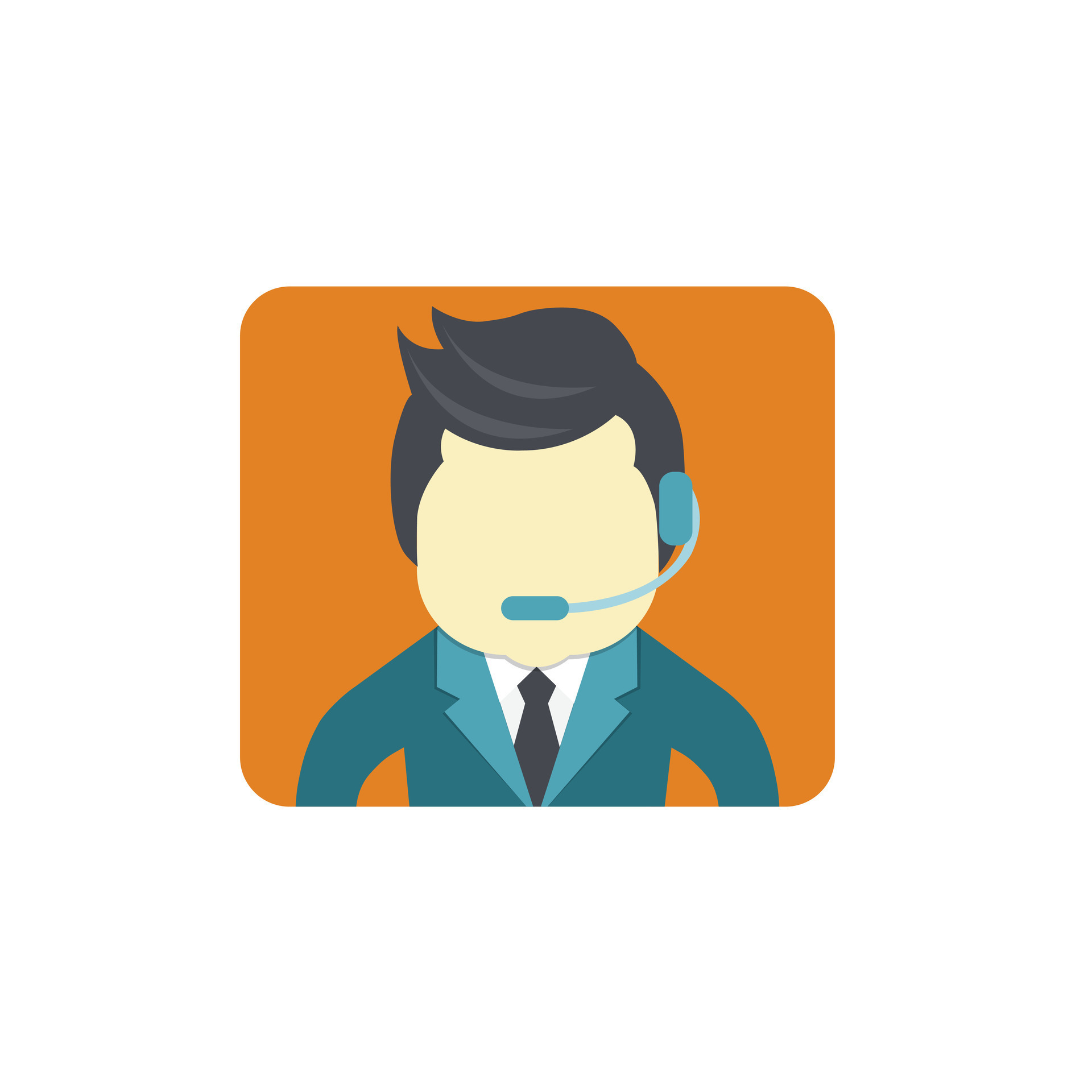 Business Customer Care Service Concept Icon Of Contact Us Support business-customer-care-service-concept-icon-of-contact-us-support
