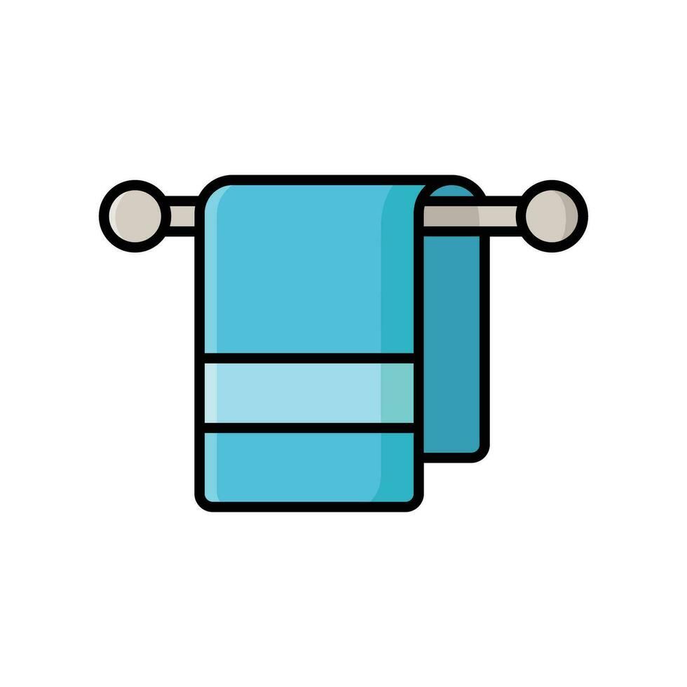 towel icon vector design template simple and clean