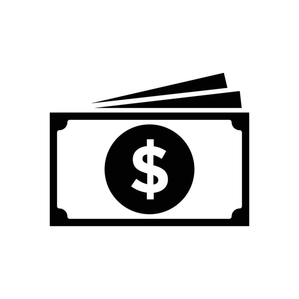 money icon vector design template simple and clean