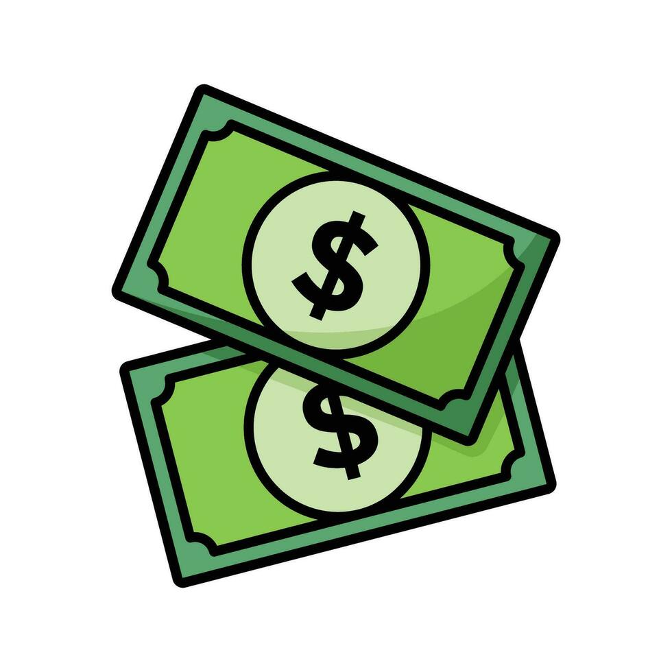 money icon vector design template simple and clean