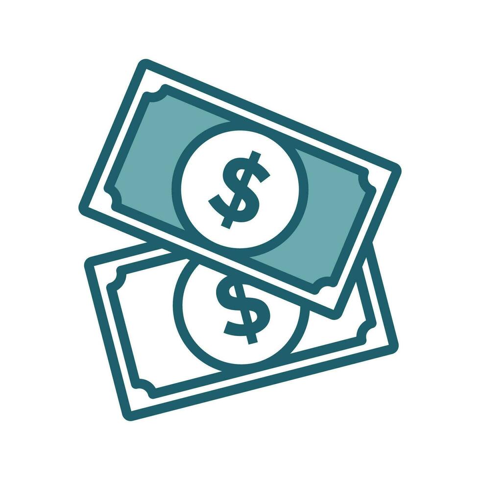 money icon vector design template simple and clean