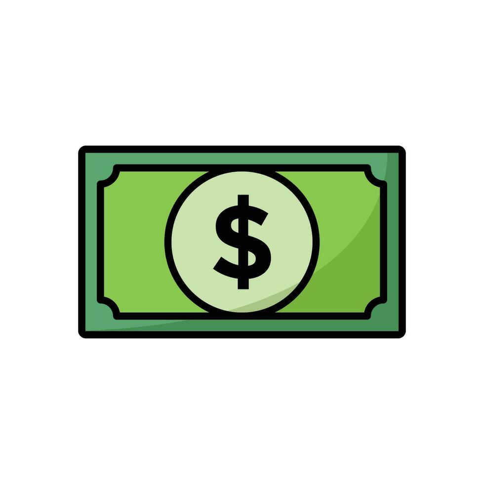 money icon vector design template simple and clean