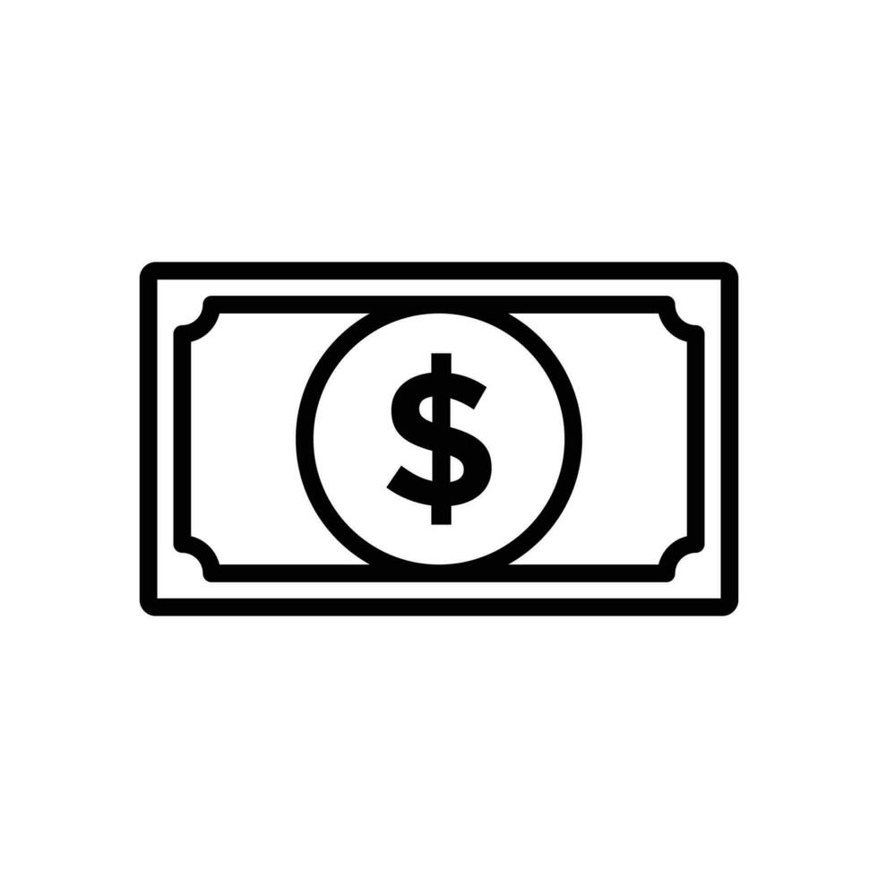money icon vector design template simple and clean