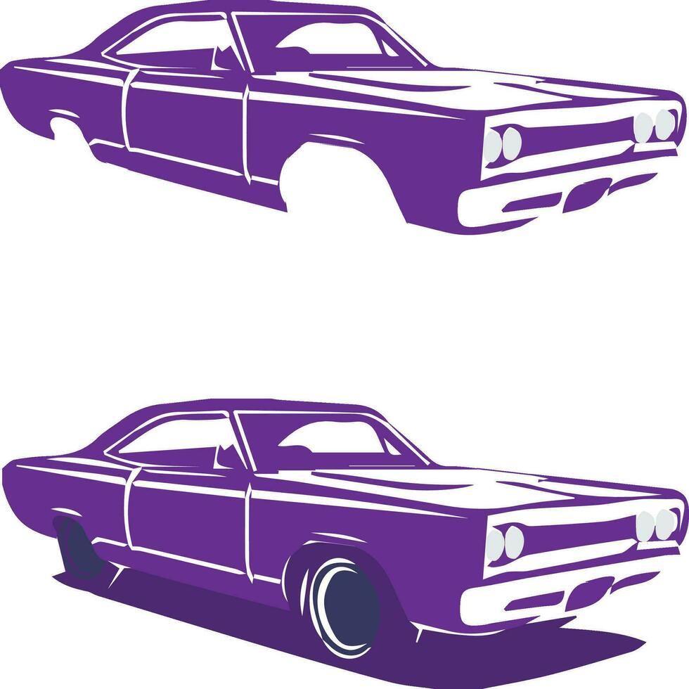 car , drawing vector