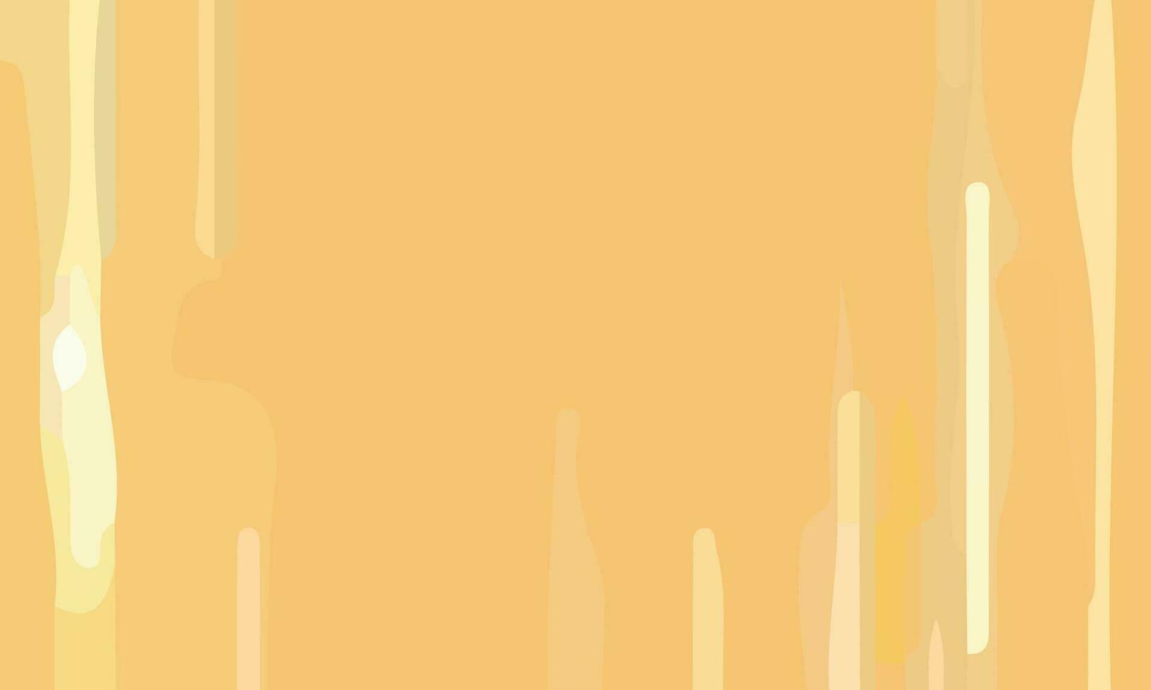 Aesthetic abstract art with a combination of shapes and yellow colors. Suitable for background and poster vector