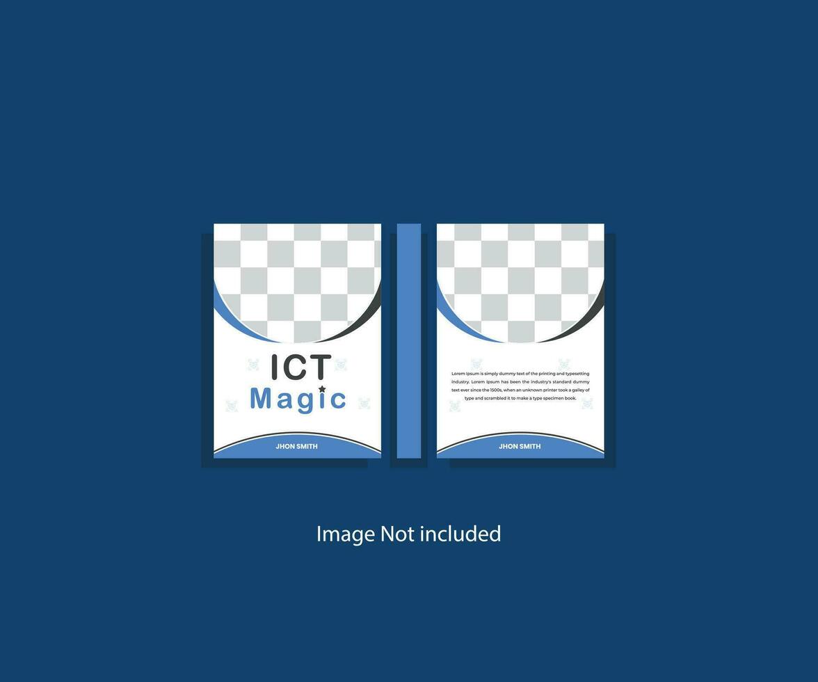 vector professional business book cover