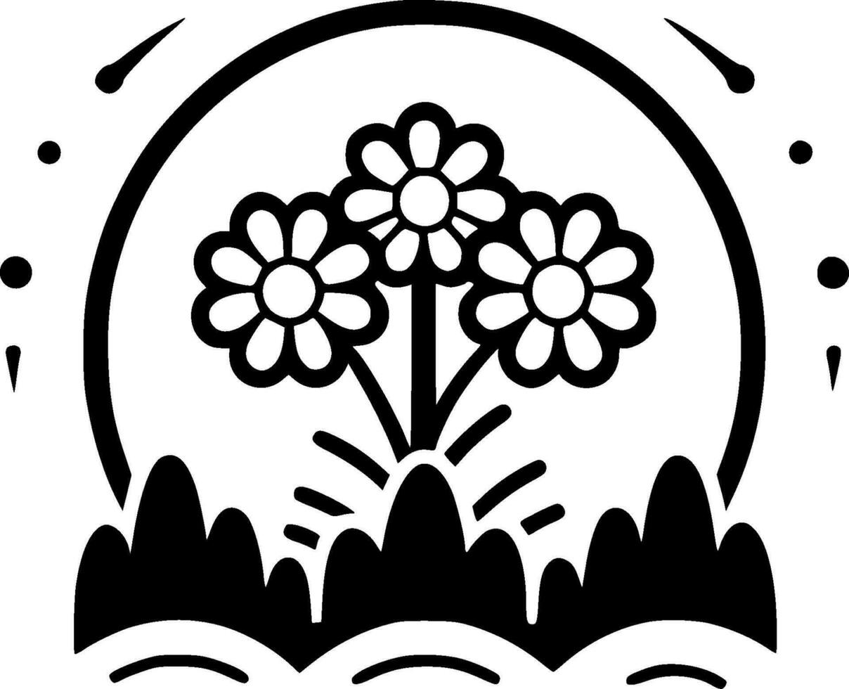 Spring - Minimalist and Flat Logo - Vector illustration