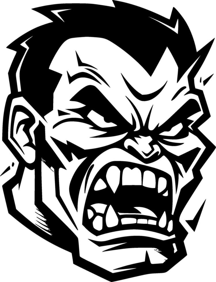 Zombie - High Quality Vector Logo - Vector illustration ideal for T-shirt graphic