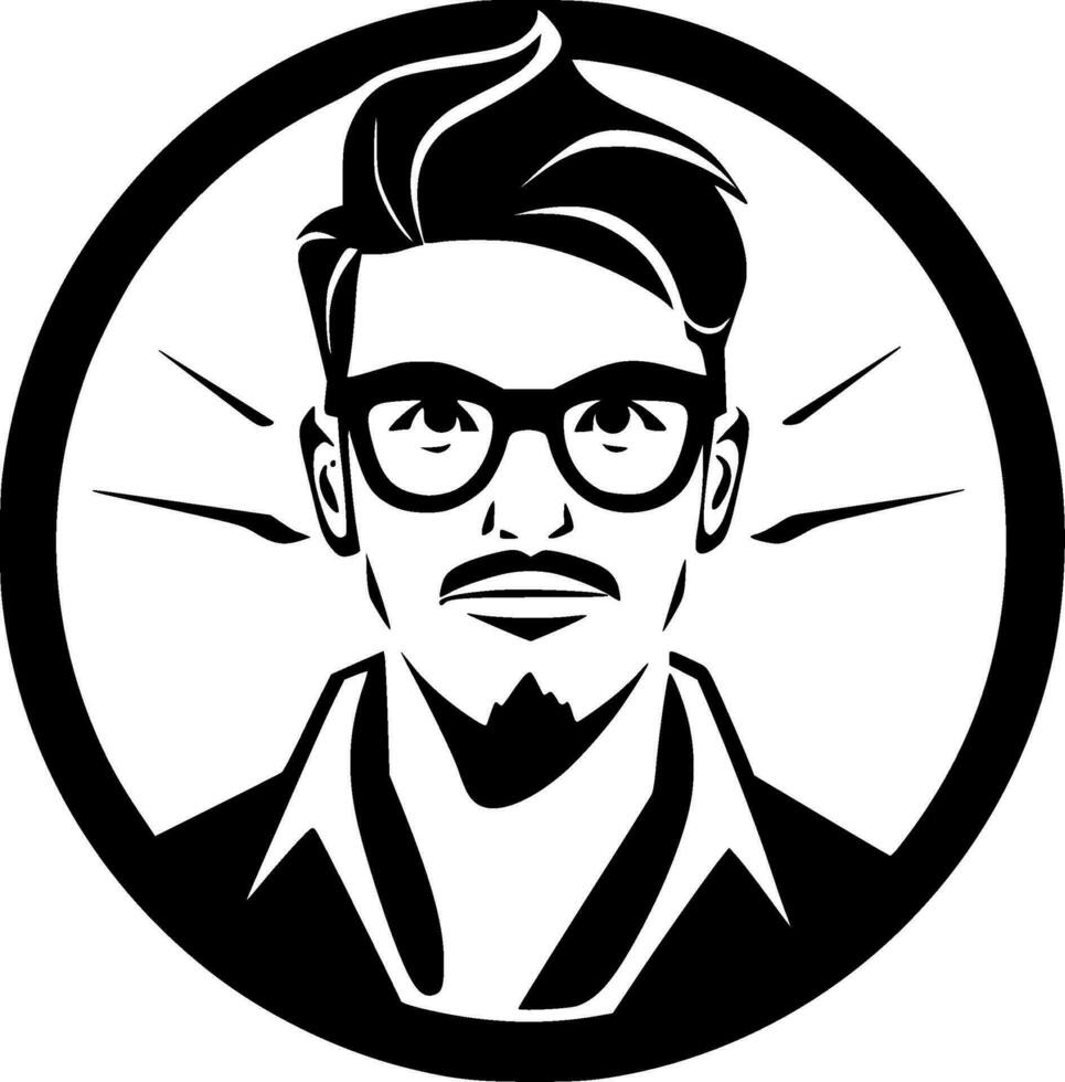 Teacher - High Quality Vector Logo - Vector illustration ideal for T-shirt graphic