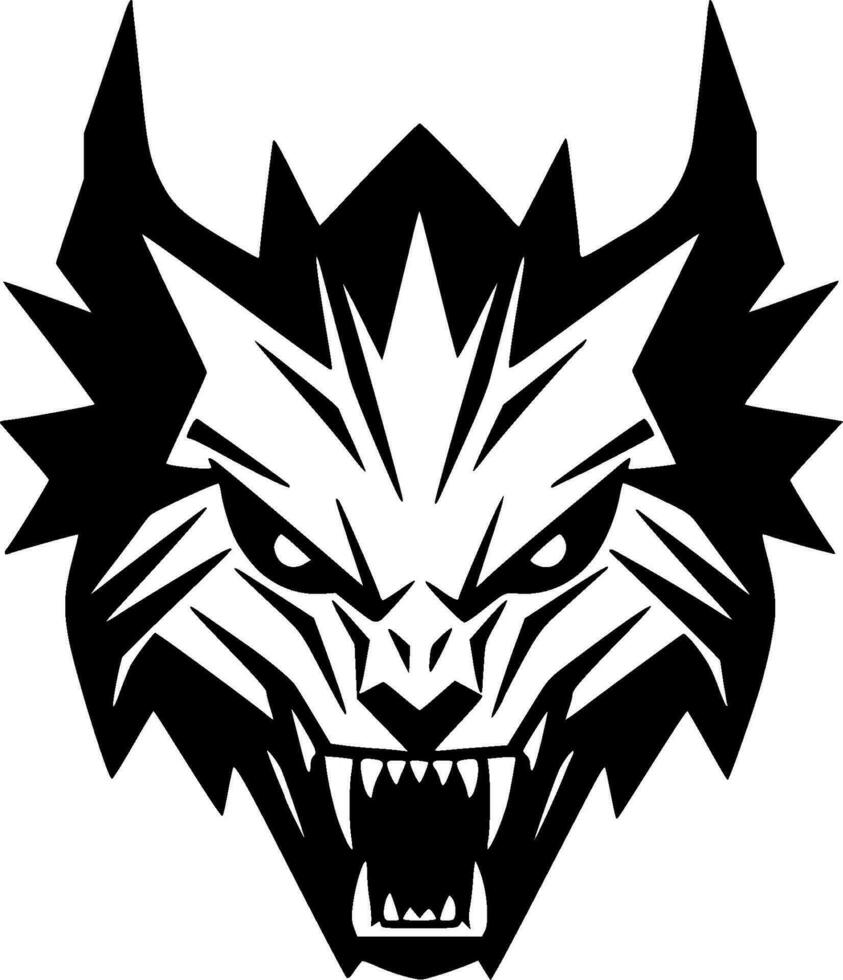 Wolf - High Quality Vector Logo - Vector illustration ideal for T-shirt graphic