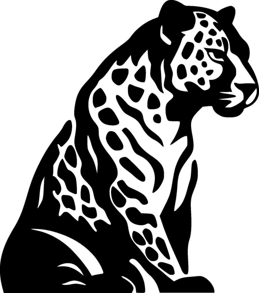 leopardo - alto calidad vector logo - vector ilustración ideal para camiseta gráfico