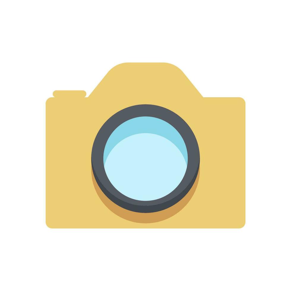 vector de diseño de icono de fotografía de cámara