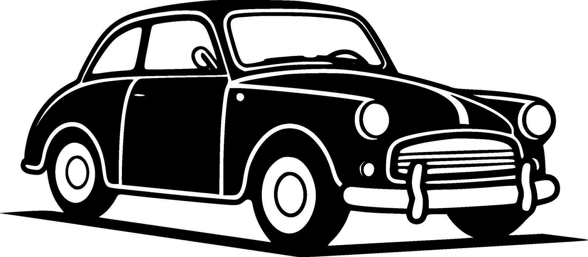 coche - alto calidad vector logo - vector ilustración ideal para camiseta gráfico