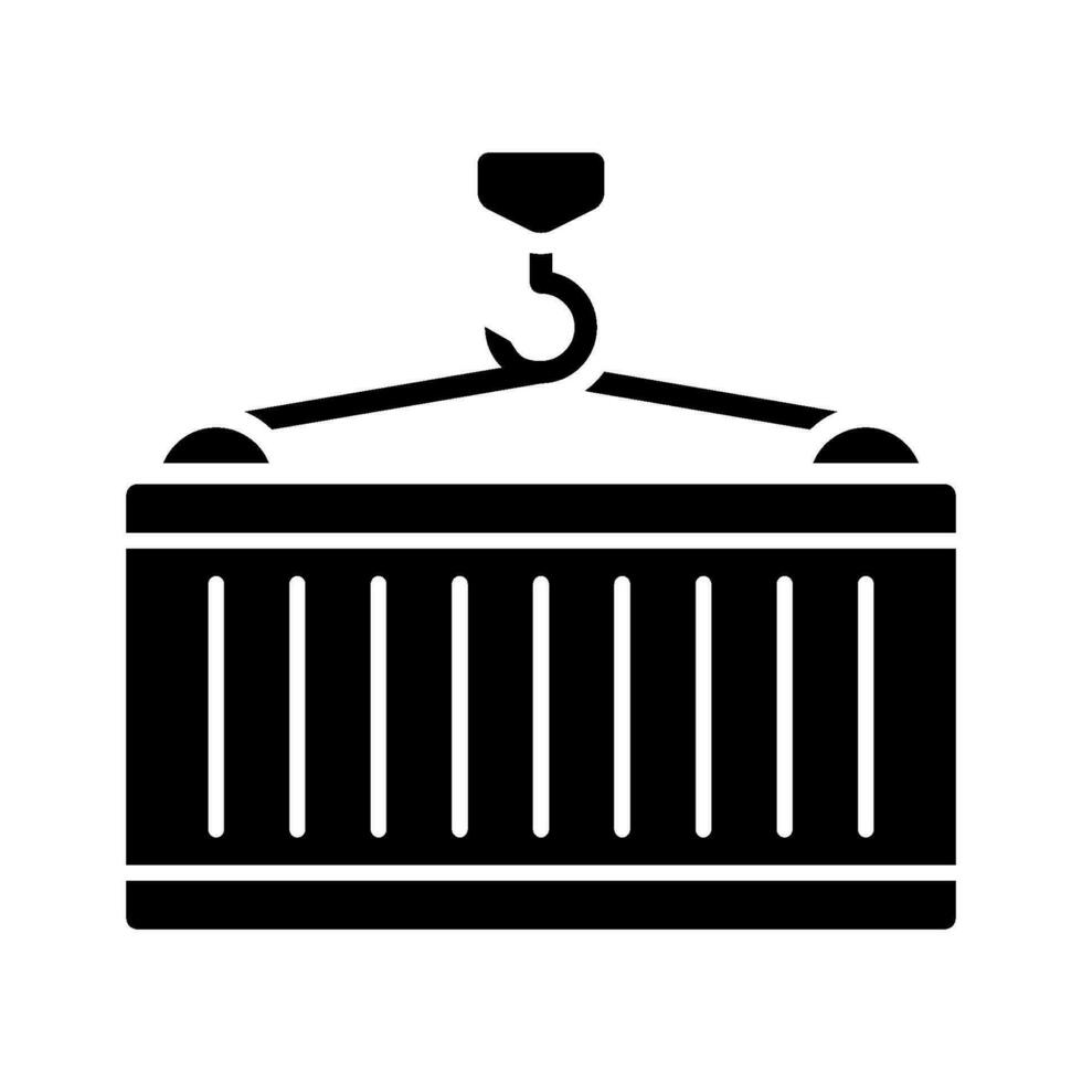 container shipping icon design vector