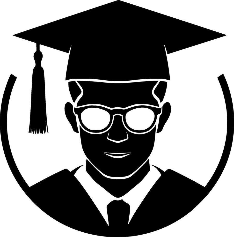 Grade - Black and White Isolated Icon - Vector illustration