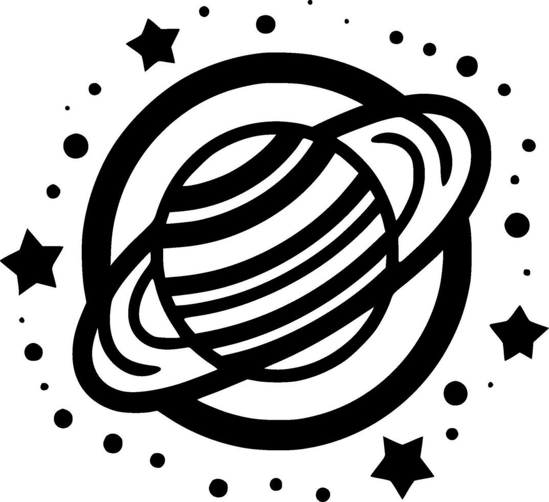 Galaxy - High Quality Vector Logo - Vector illustration ideal for T-shirt graphic