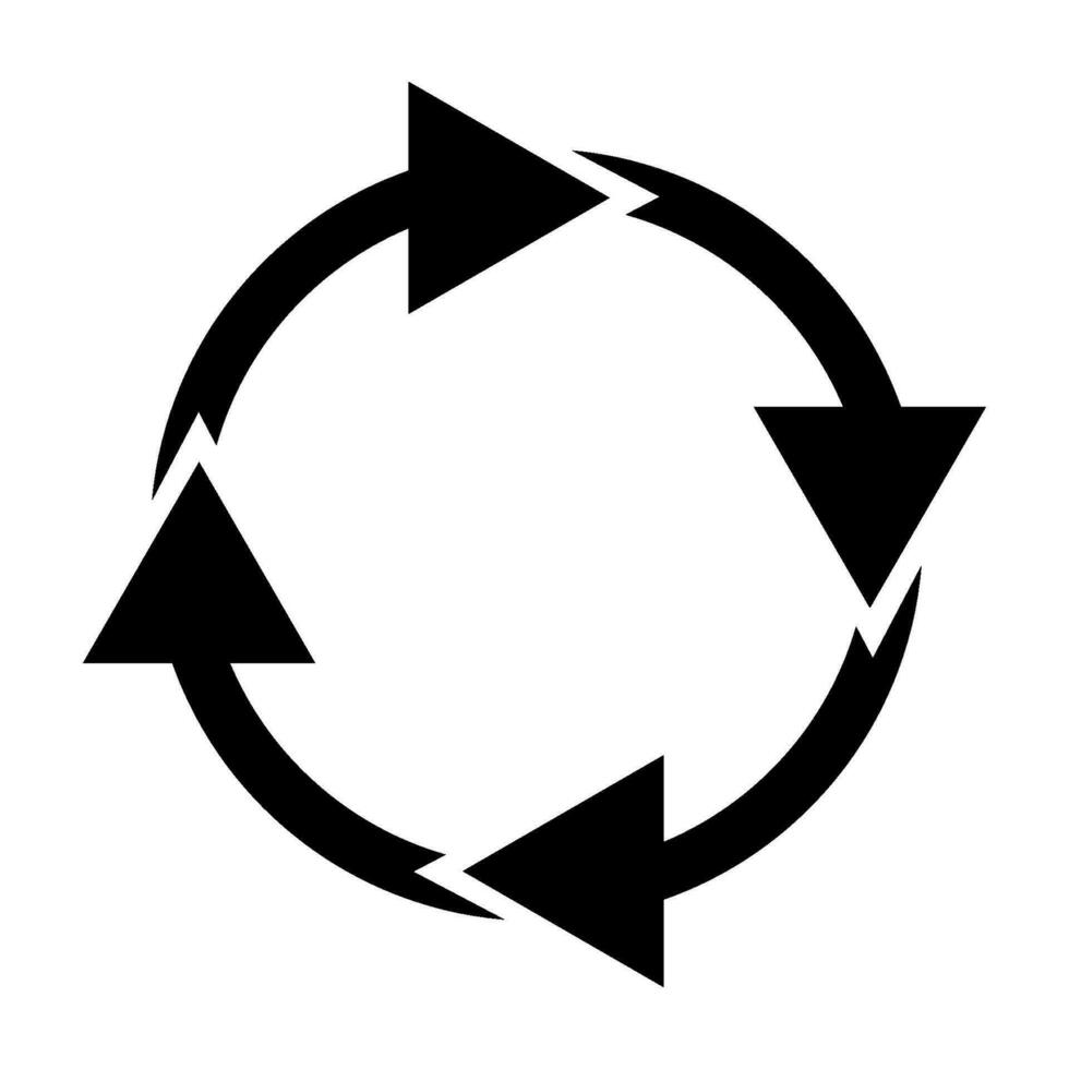 circle arrow icon design vector