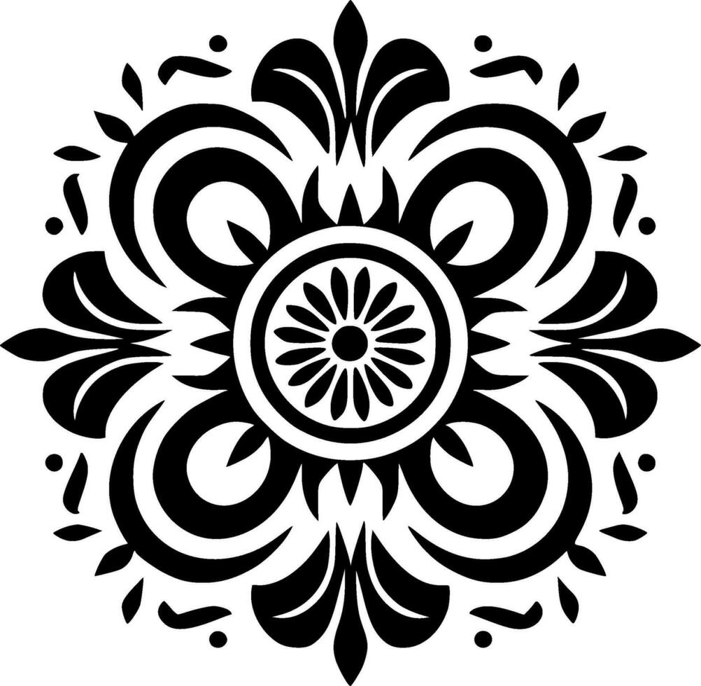 Mandala - High Quality Vector Logo - Vector illustration ideal for T-shirt graphic