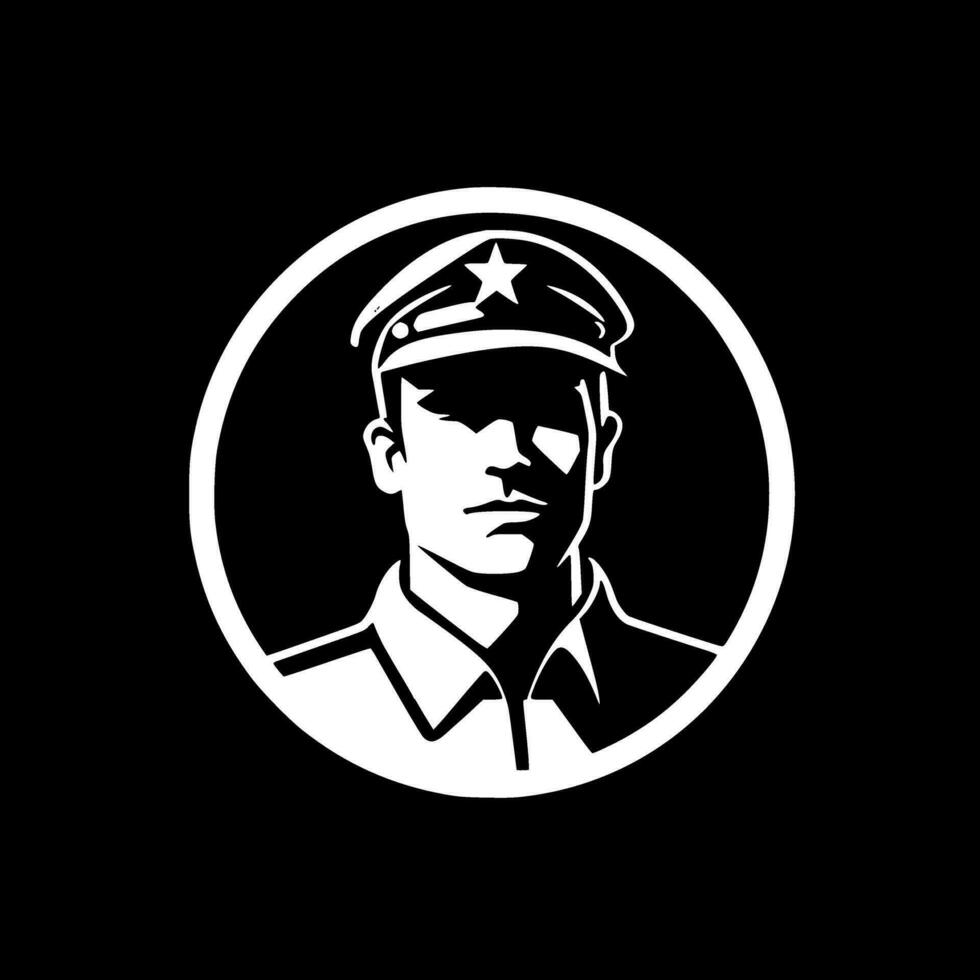 Military - High Quality Vector Logo - Vector illustration ideal for T-shirt graphic