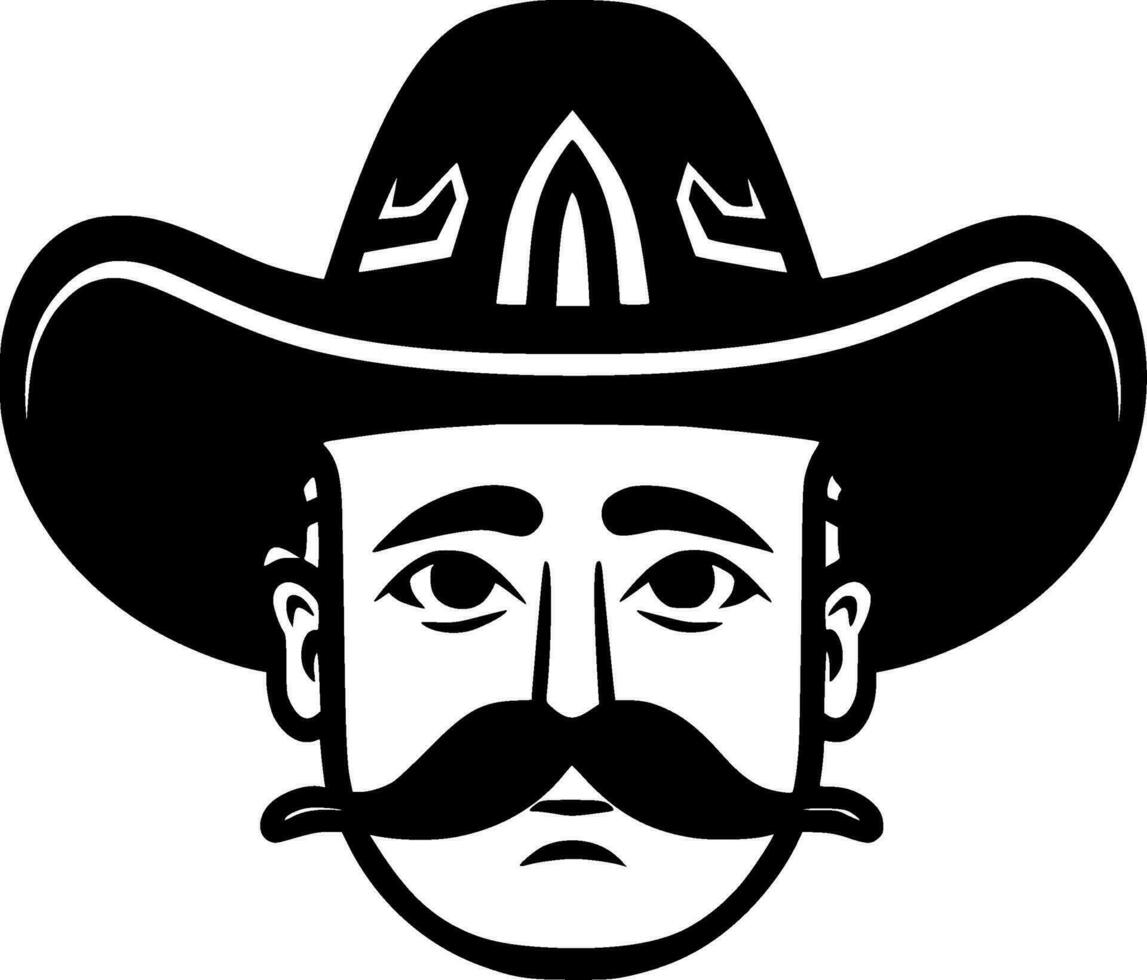 Mexican - High Quality Vector Logo - Vector illustration ideal for T-shirt graphic