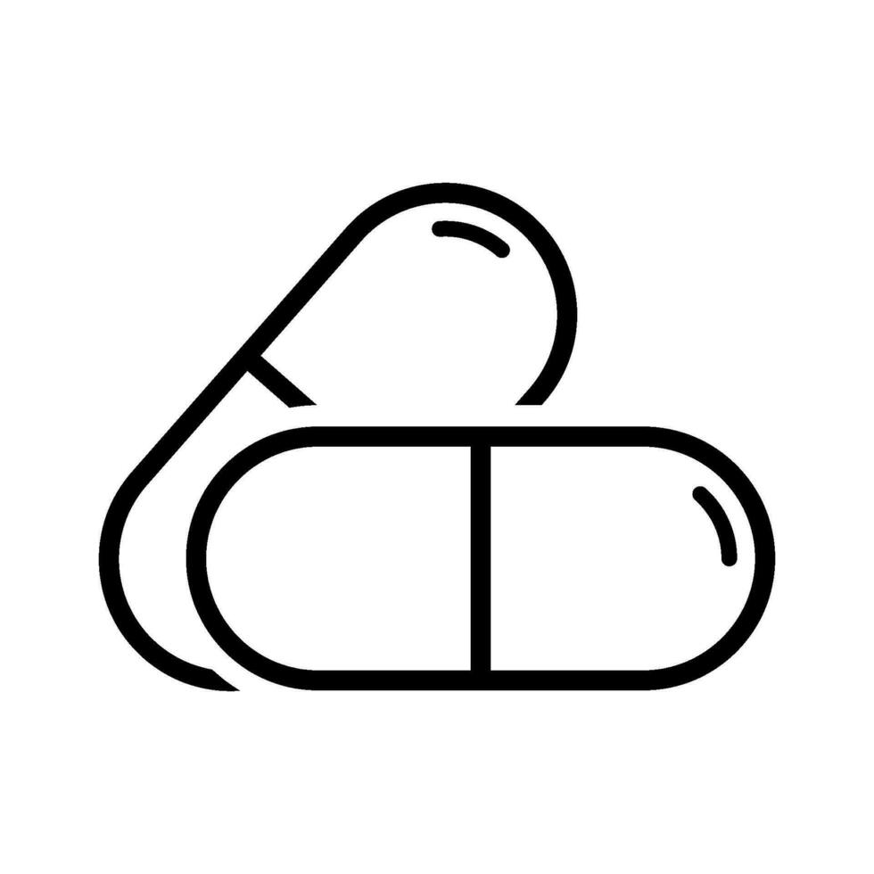 capsule icon design vector template
