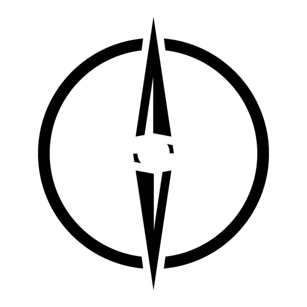 compass icon design vector