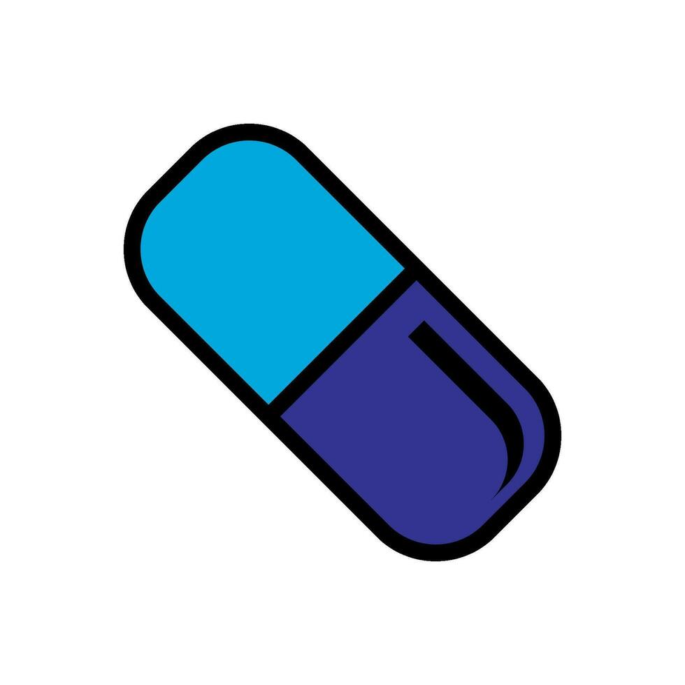 capsule icon design vector template