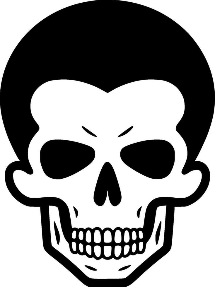 Skull - High Quality Vector Logo - Vector illustration ideal for T-shirt graphic