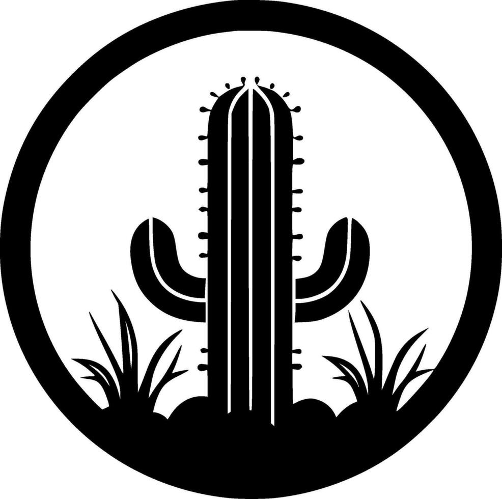 Cactus - High Quality Vector Logo - Vector illustration ideal for T-shirt graphic