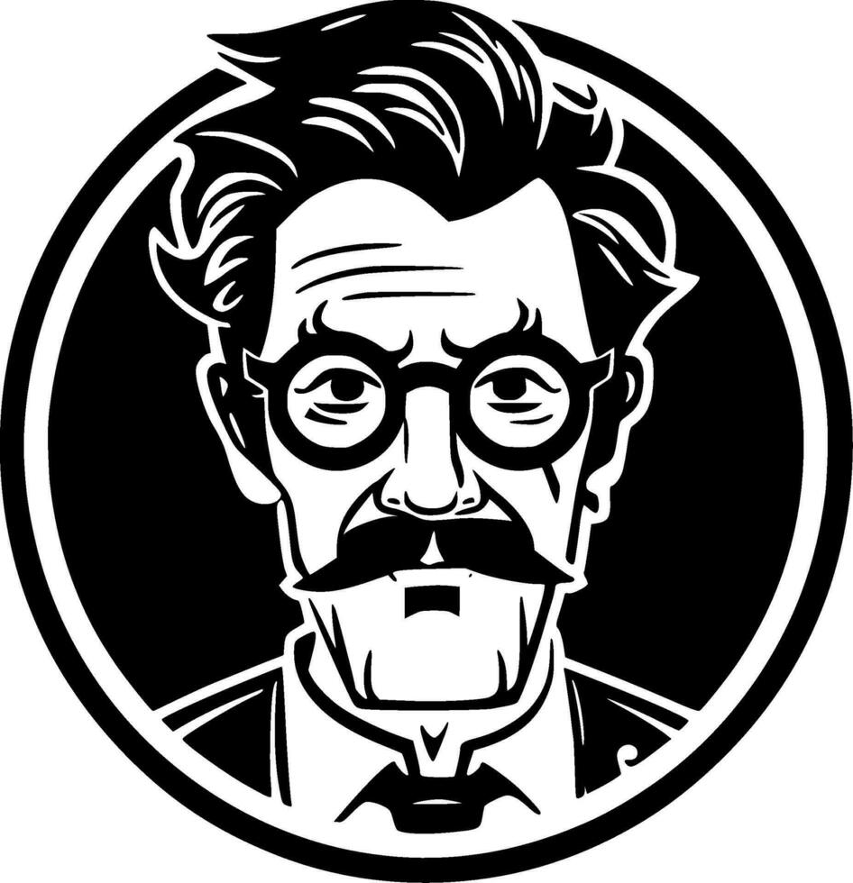 profesor - alto calidad vector logo - vector ilustración ideal para camiseta gráfico