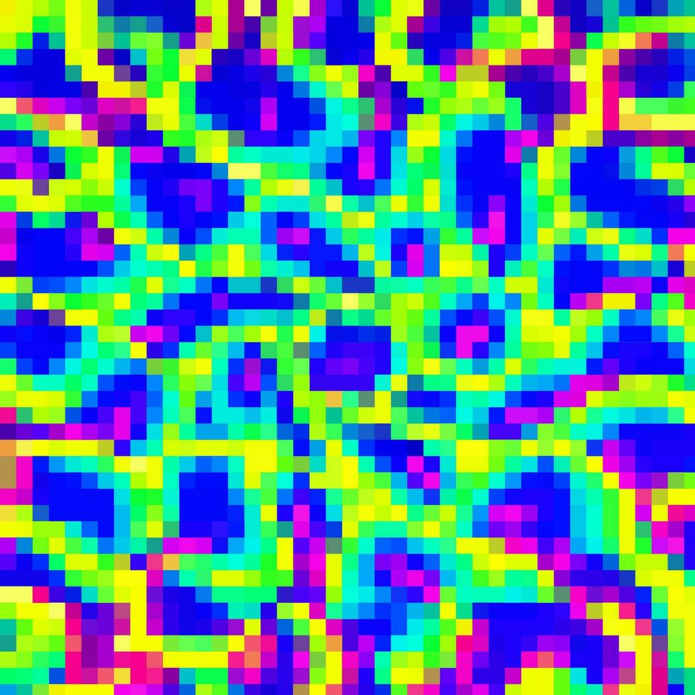 8 bits píxel resumen mosaico modelo vector fondo geométrico antecedentes