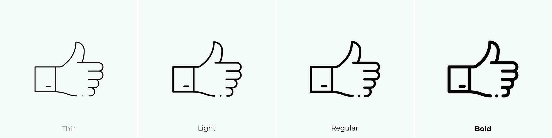 reviews icon. Thin, Light, Regular And Bold style design isolated on white background vector