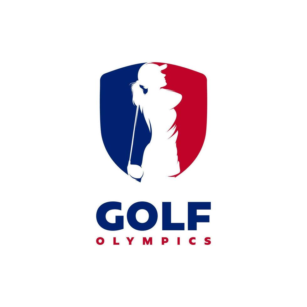 Golf Sport Logo Design Template vector