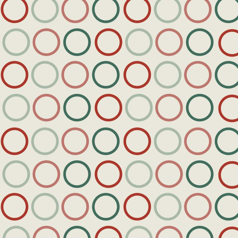 Green and red polka dot circle bubble pattern for Christmas festival photo