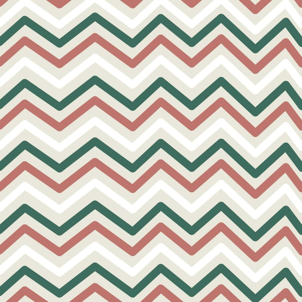 Green and red Zigzag pattern for Christmas festival photo