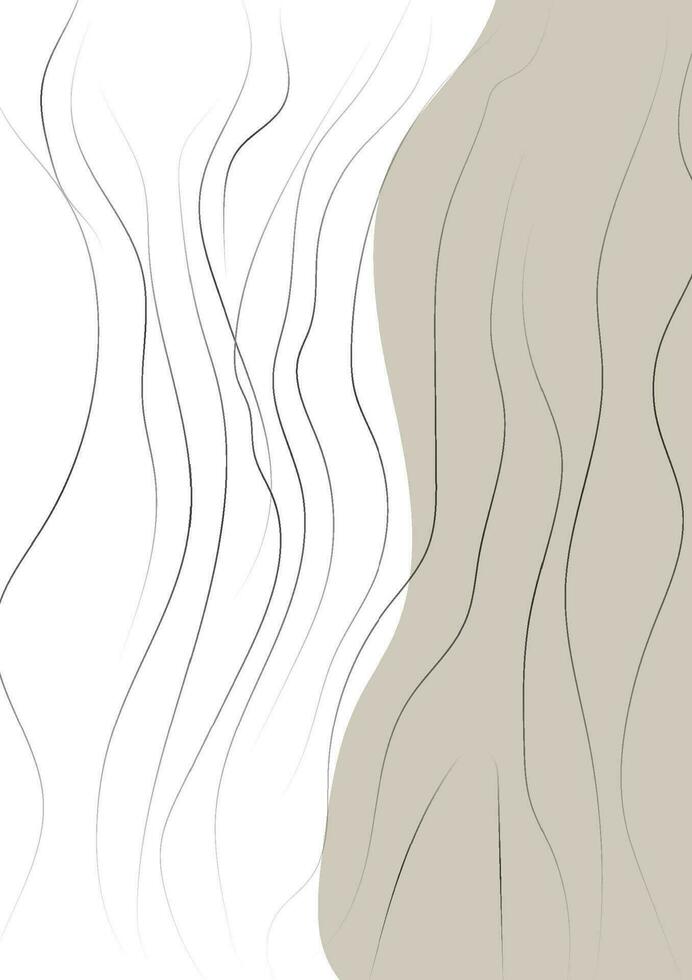 Abstract art background The lines are arranged in order to design the background, using white mixed with brown. To look minimal and modern. Suitable for wallpaper, posters, and fabric patterns. vector