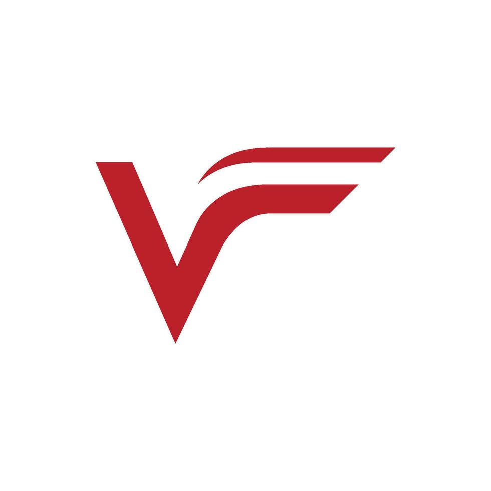V Letter Logo Template vector