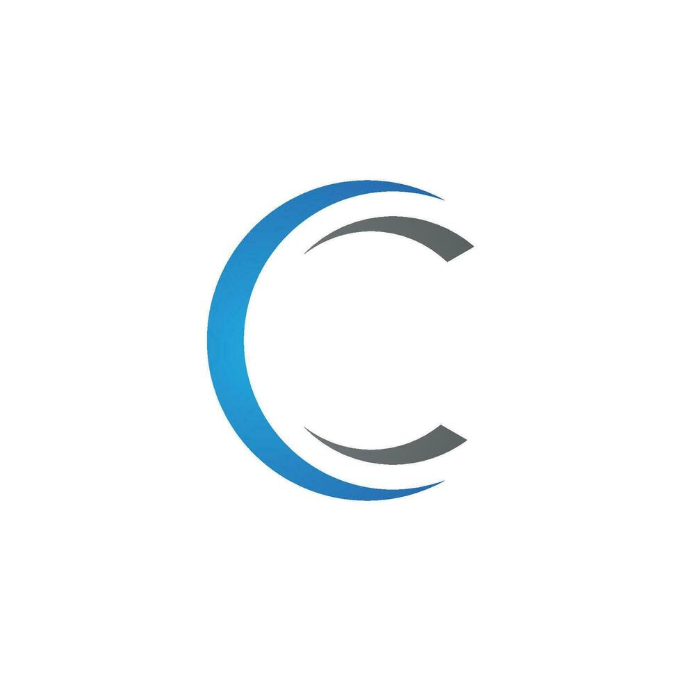 C Letter Logo Template vector