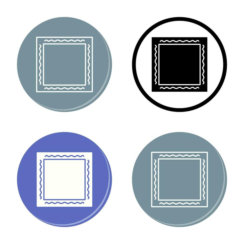 Unique Frame Vector Icon