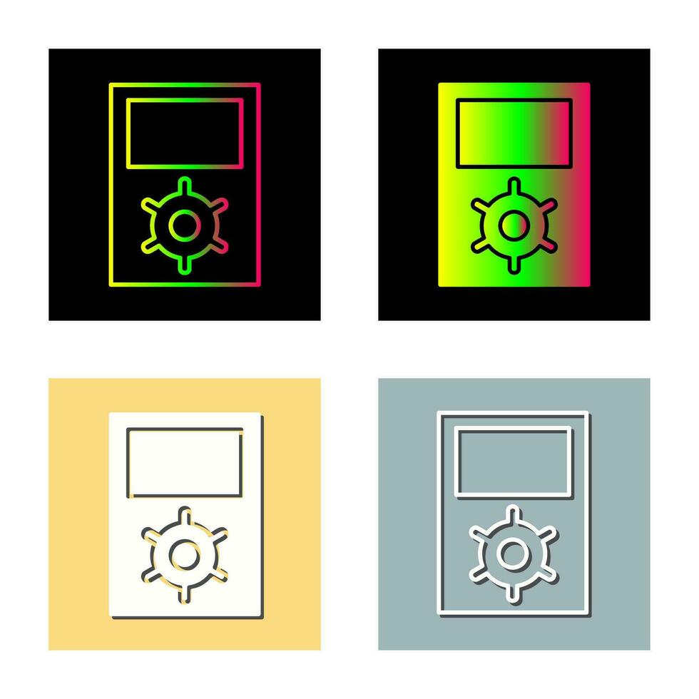 icono de vector de gestión de cartera única