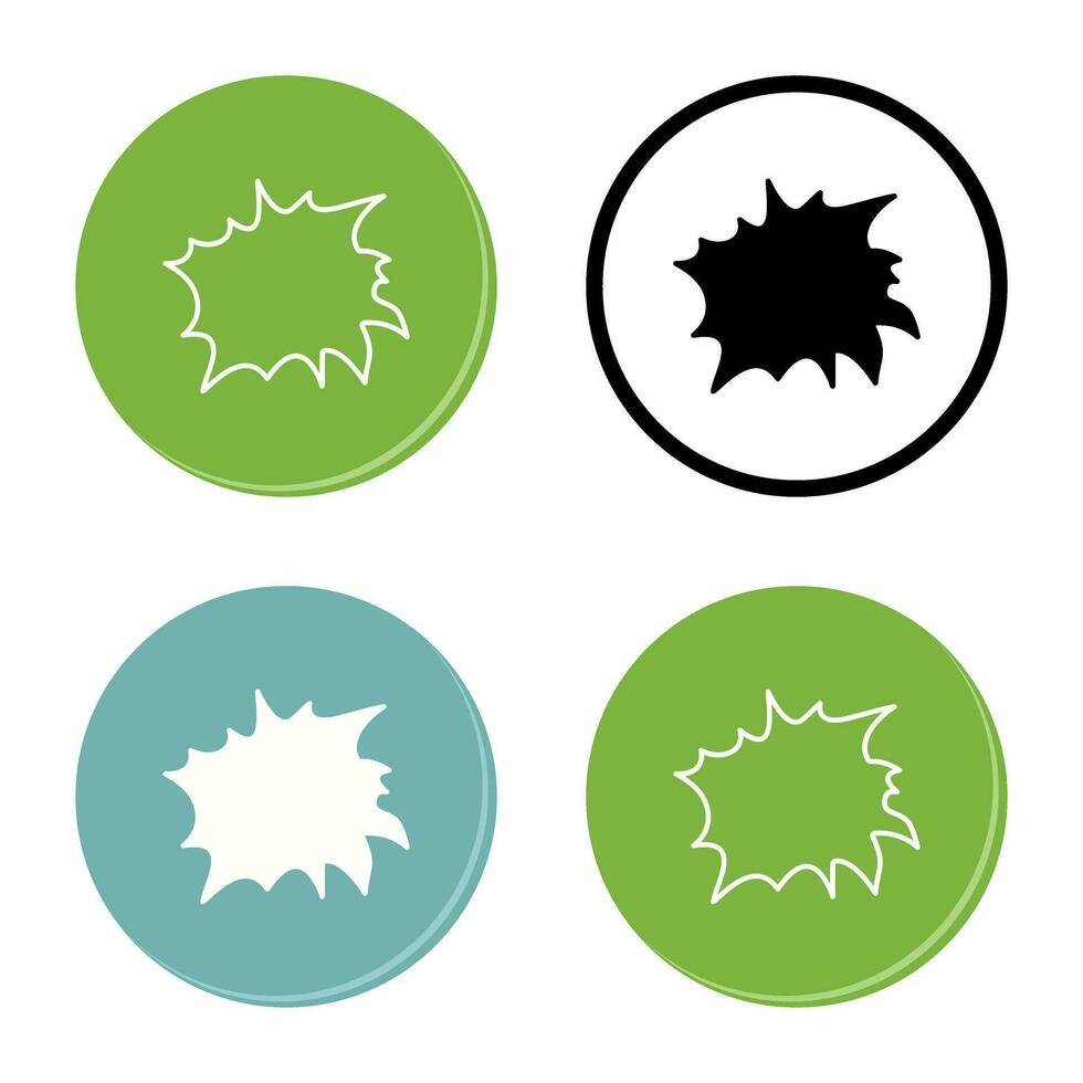 Unique Explosion Vector Icon