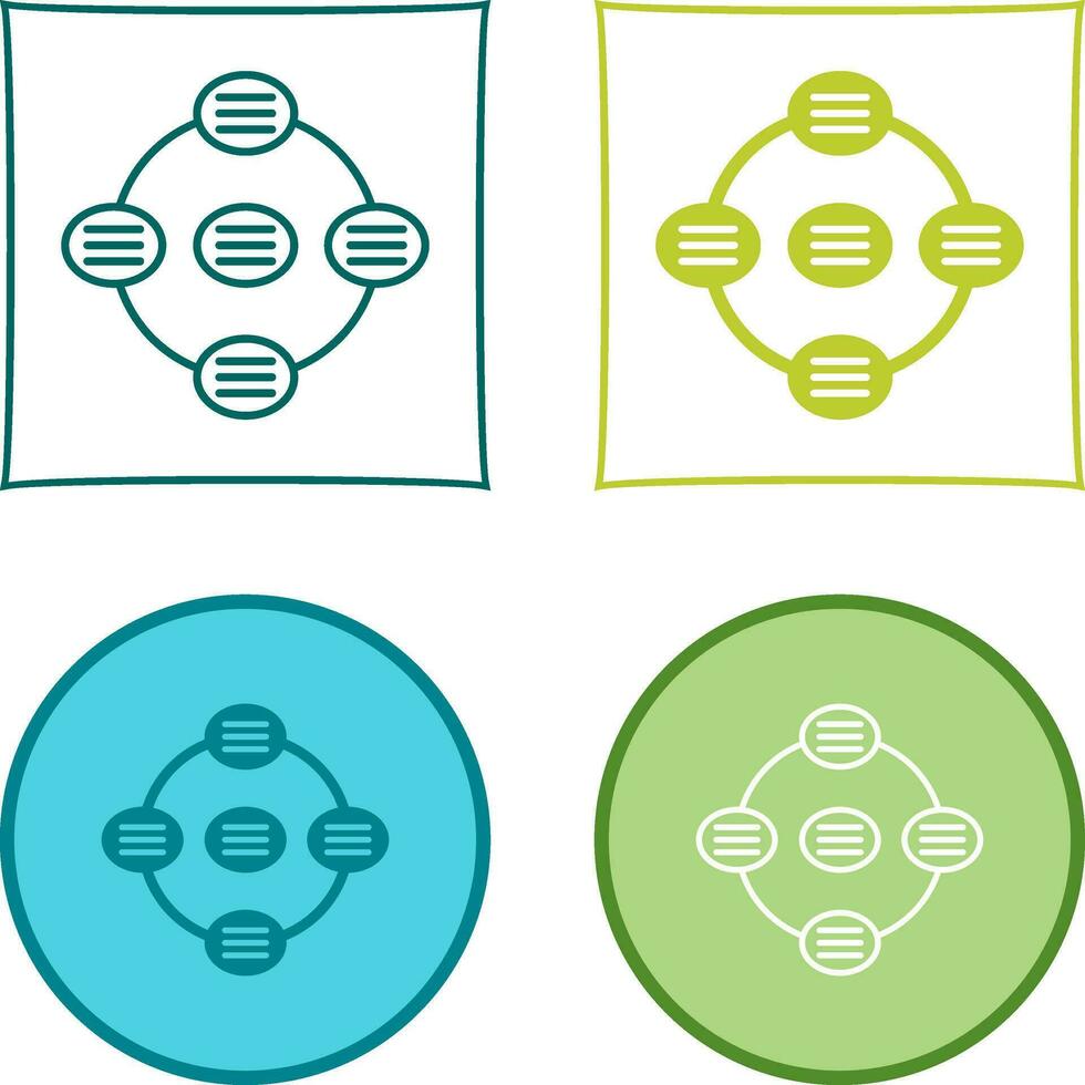 Unique Strategy Connsultation Vector Icon
