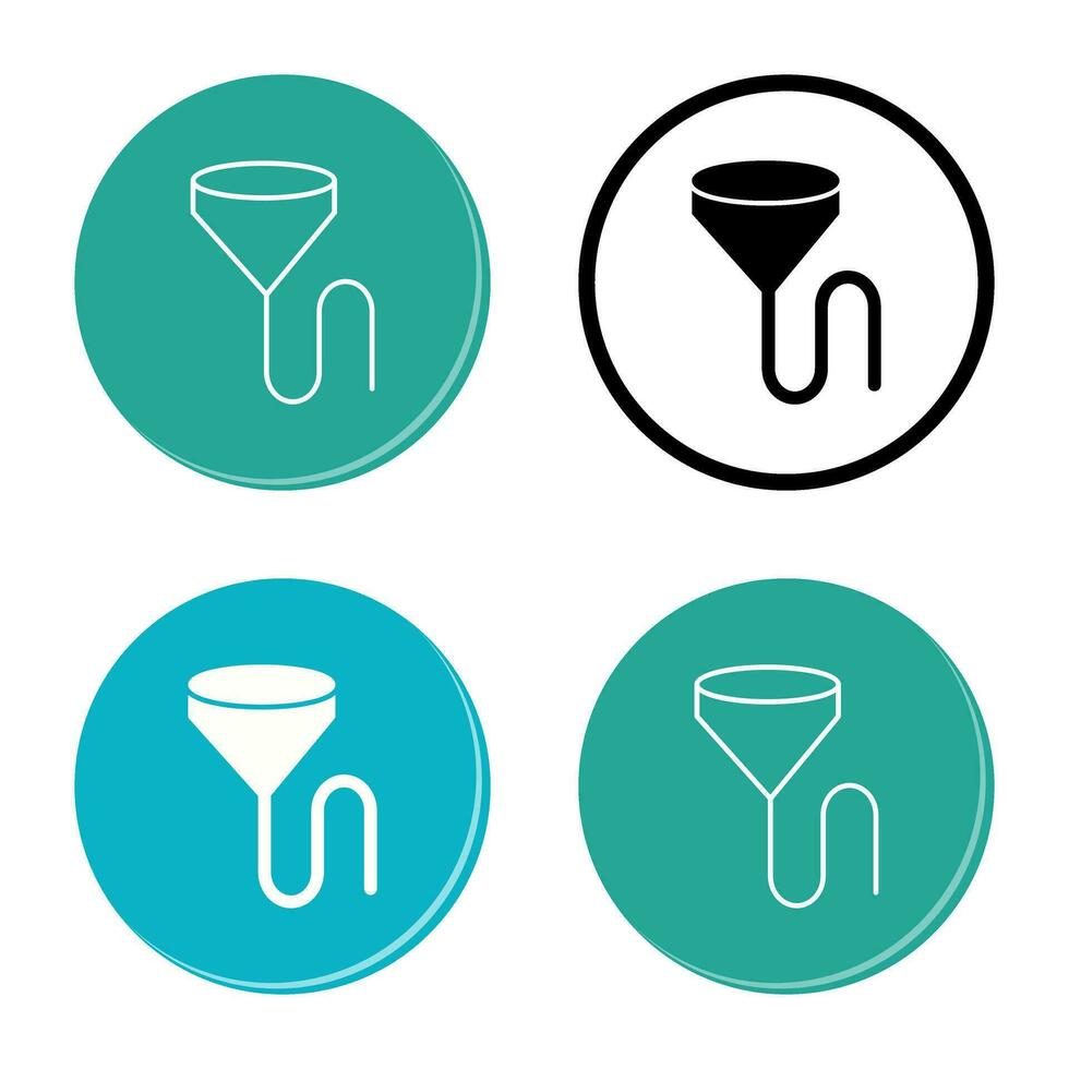 Unique Beer Bong Vector Icon