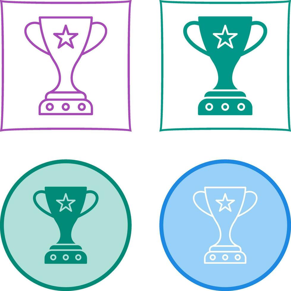 Unique Winner Vector Icon