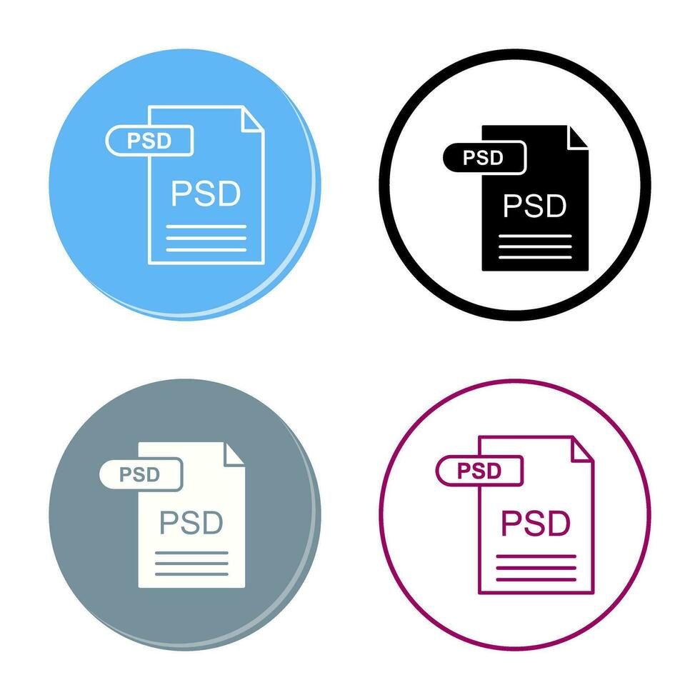 PSD Vector Icon